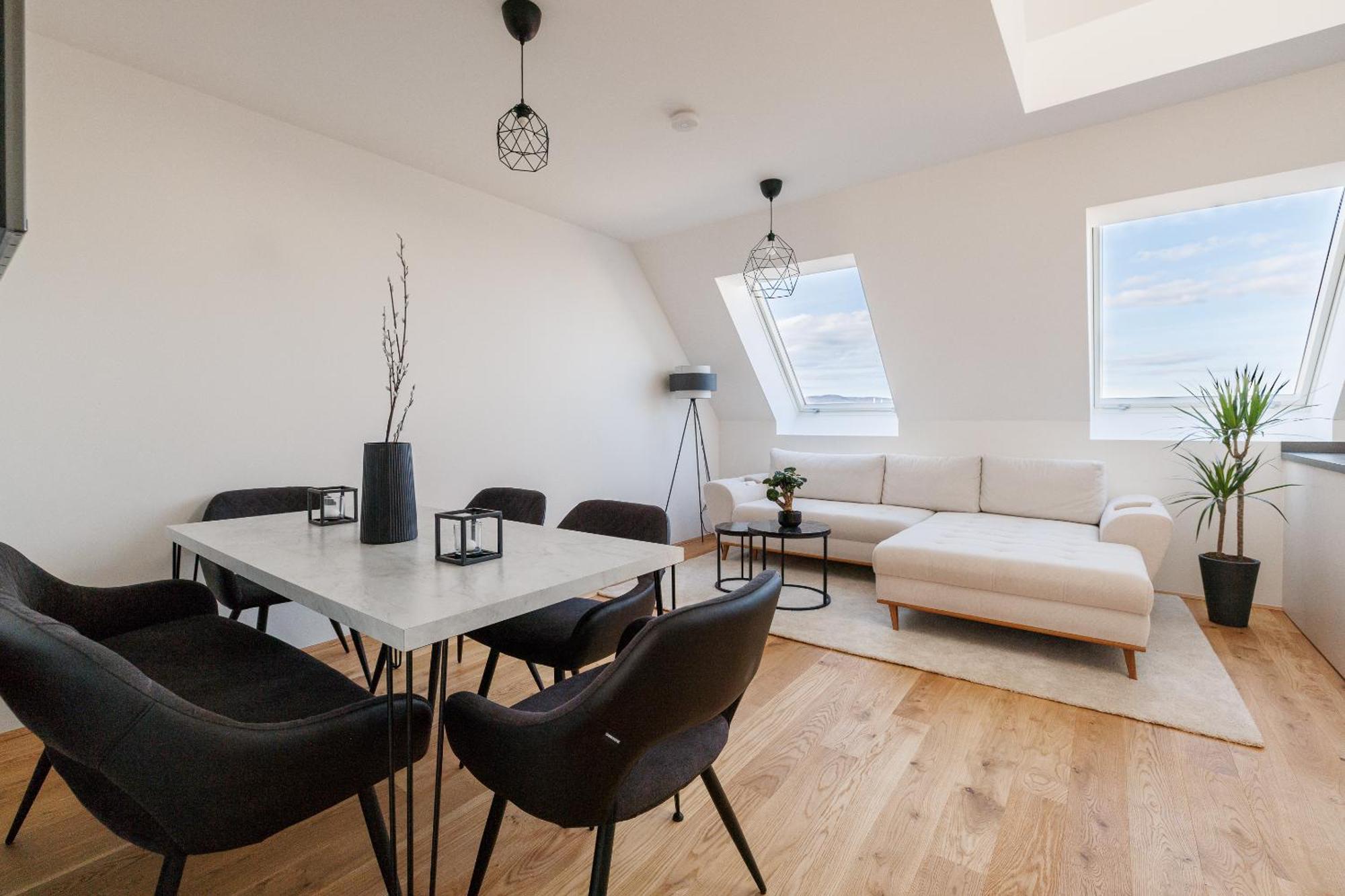 Symphony Apartments 38 - Modern Loft With Terrace And Grill In Central Location Wien Eksteriør bilde