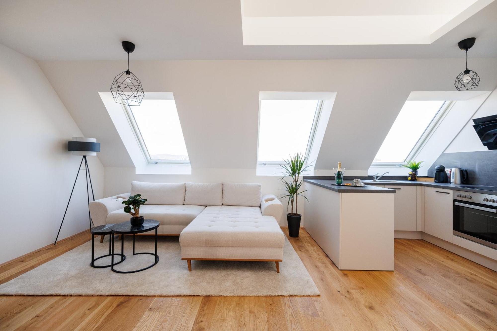 Symphony Apartments 38 - Modern Loft With Terrace And Grill In Central Location Wien Eksteriør bilde